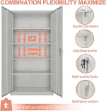 2-Door steel cabinet - Image 2
