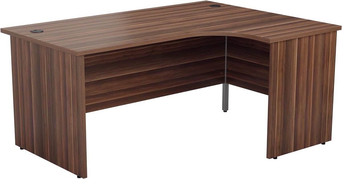 1.2m curved office desk - Image 3
