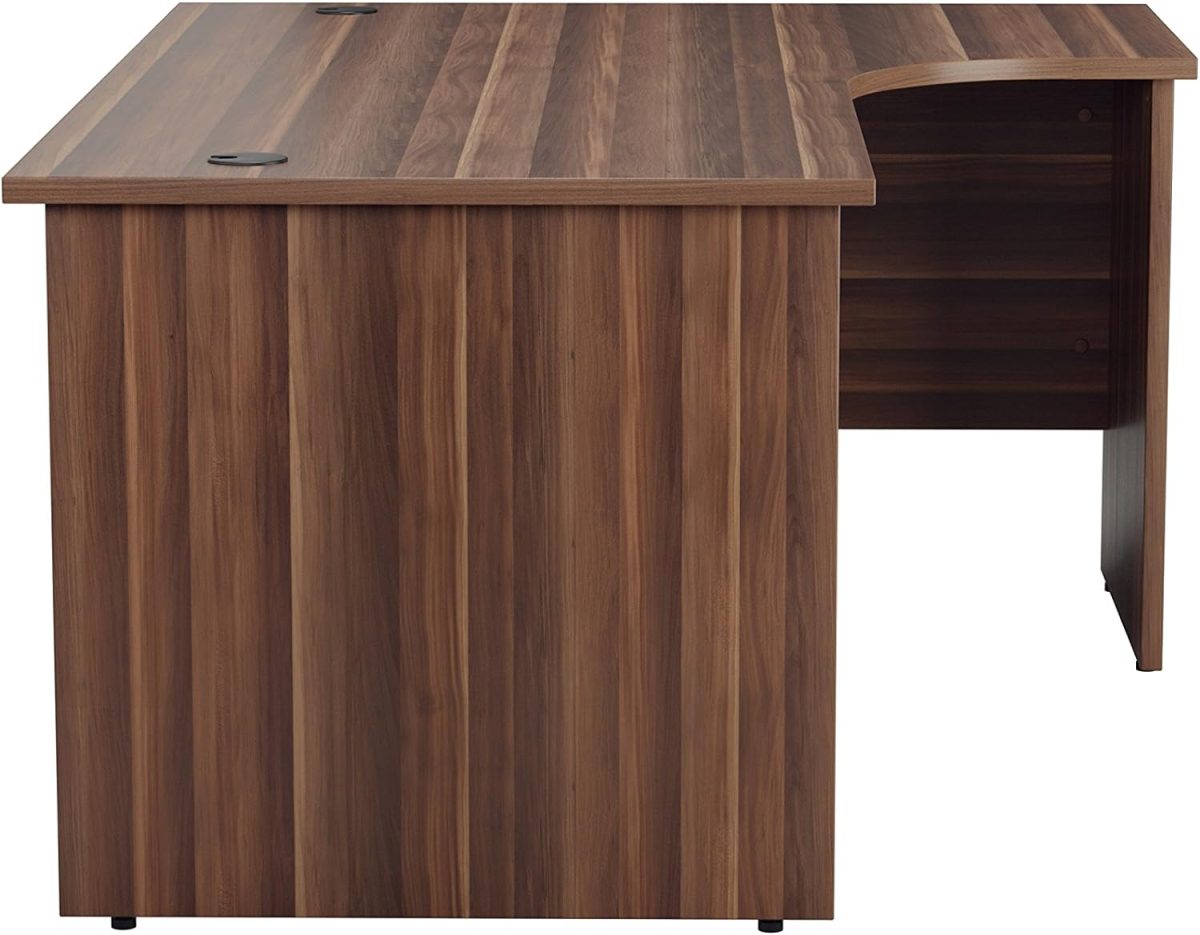 1.2m curved office desk - Image 4
