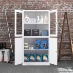 2-Door metallic office cabinet - Image 2