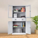 2-Door metallic office filling cabinet - Image 3