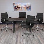 Metro oval boardroom table - Image 2