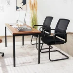 Gymax cantilever visitor's office chair (mesh) - Image 4
