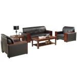5-seater executive office sofa - Image 4