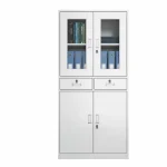 2-Door metallic office cabinet - Image 3