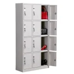 15-Lockers steel office storage cabinet - Image 3