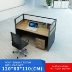 Two way modular office workstation - Image 3
