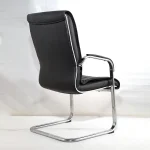 Executive visitor's leather office seat - Image 3