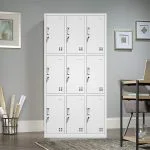 9-Locker steel office cabinet - Image 4