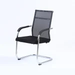 Mesh visitor's office seat (Black) - Image 4