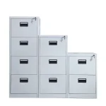 4-Drawers steel filling office cabinet - Image 2