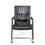 Executive visitor's leather office seat - Image 4