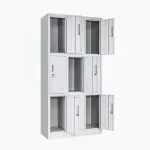 9-Locker steel office cabinet - Image 3