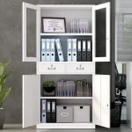 2-Door metallic office cabinet - Image 3