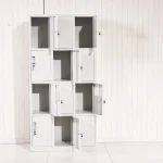 15-Locker steel office cabinet - Image 4