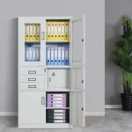 2-Door Metallic Cabinet with Safe - Image 2
