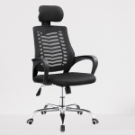 High-back headrest executive office chair - Image 2