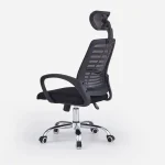 Headrest office chair (mesh-back) - Image 4