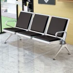 3-Seater heavy-duty office bench - Image 3