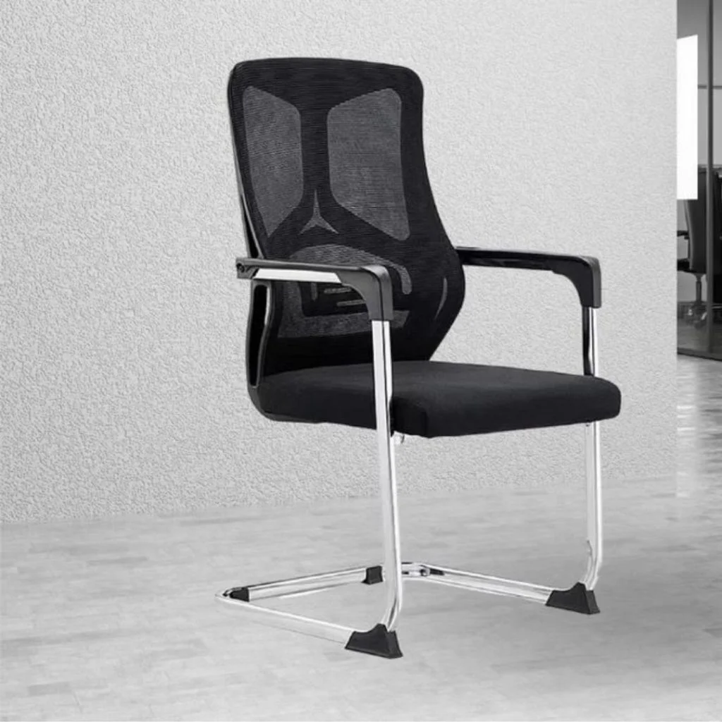 Ergonomic mesh guest office seat