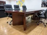 8 - 10 Seater office boardroom table - Image 3