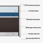 Two way modular office workstation - Image 4