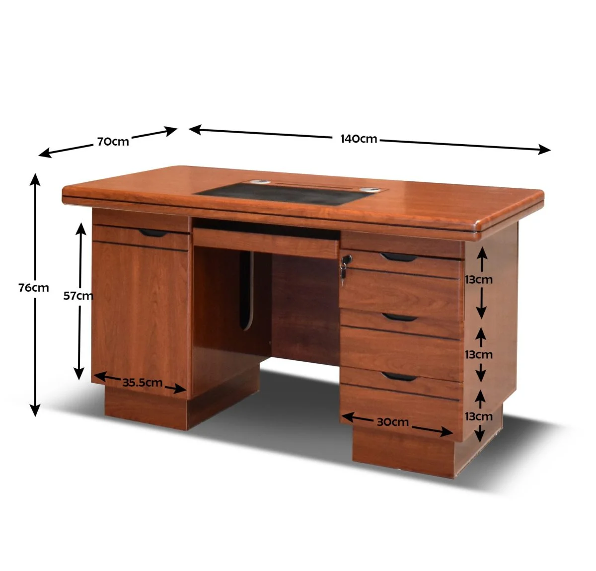 1.2M Executive Office Desk - Image 4