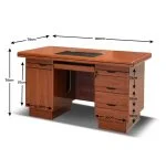 1.4 meters executive office desk - Image 2