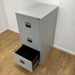 Three drawers steel office filling cabinet - Image 2