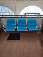 3-link metallic waiting bench - Image 3