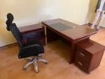 1600mm executive office table (Mahogany) - Image 4