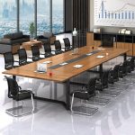 12 - 14 seater office boardroom table - Image 3