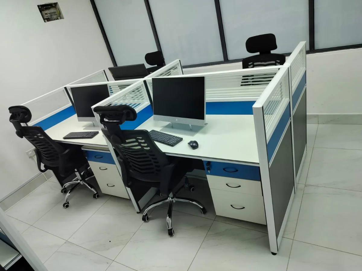 2 Way modular office workstation - Image 3