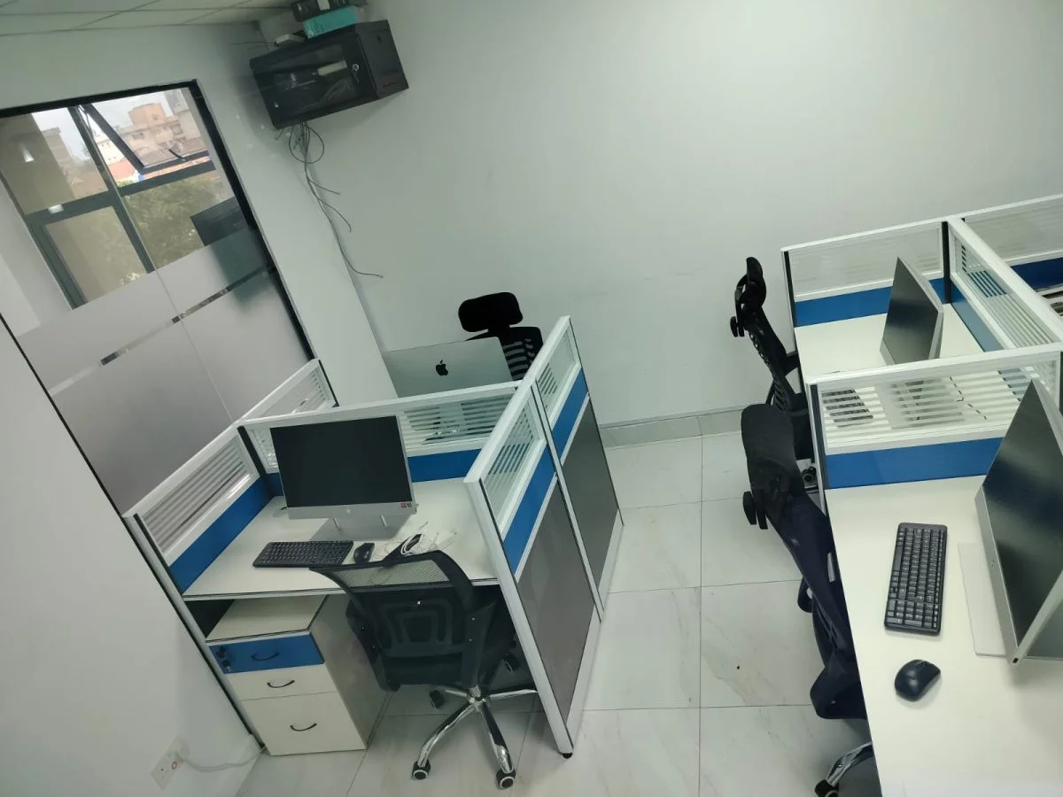 2 Way modular office workstation - Image 2