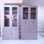 Two door metallic office filling cabinet