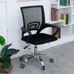 Medium-back secretarial office chair - Image 4