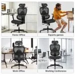 Orthopedic high-back office chair - Image 2