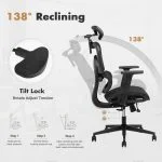 Orthopedic high-back office chair - Image 4