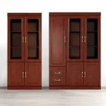 2-Door wooden office cabinet - Image 2