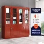 2-Door wooden office cabinet - Image 3