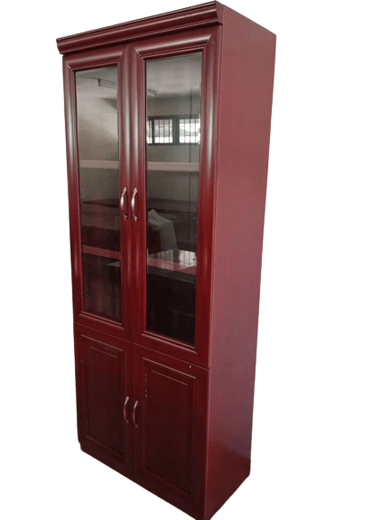 2-door wooden cabinet
