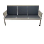 Heavy duty padded waiting bench