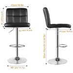 Homall modern bar stools - Image 2