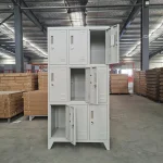 9 Locker steel office filling cabinet. - Image 4
