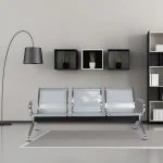 3-link non-padded waiting bench - Image 4