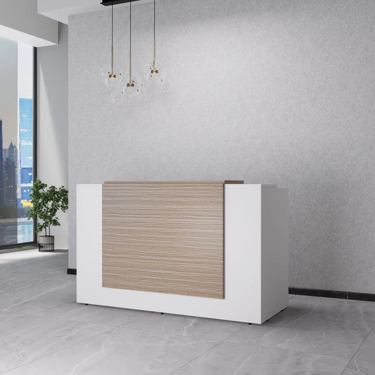 1800mm Front Desk Office Furniture - Image 4