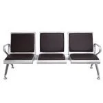 Three seater office reception bench - Image 4