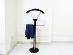 Mahogany office coat hanger