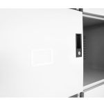 10- locker steel office cabinet - Image 2