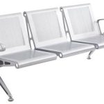 3-link heavy duty non-padded waiting bench